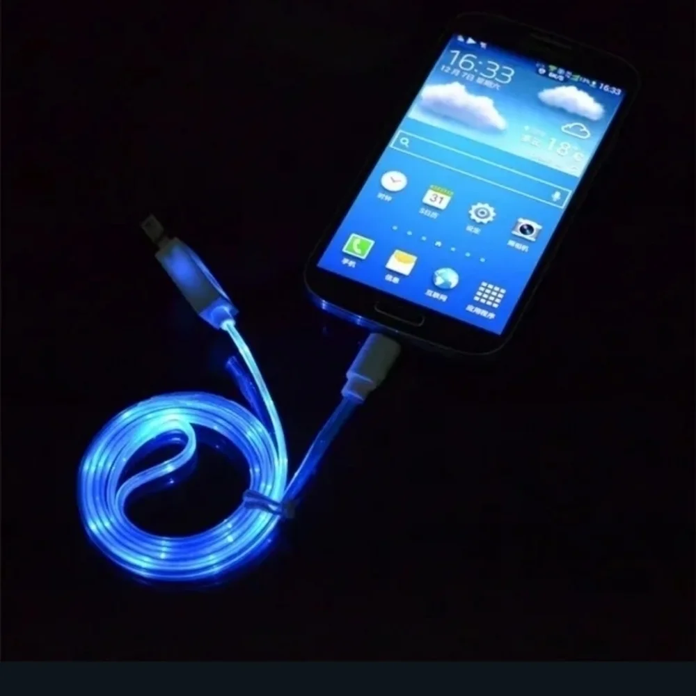 PS4 Micro USB LED charger cables